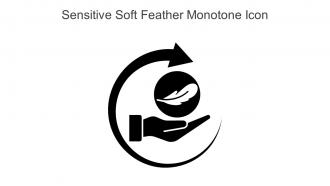 Sensitive Soft Feather Monotone Icon In Powerpoint Pptx Png And Editable Eps Format