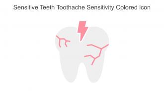 Sensitive Teeth Toothache Sensitivity Colored Icon In Powerpoint Pptx Png And Editable Eps Format