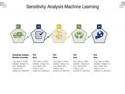 Sensitivity analysis machine learning ppt powerpoint presentation file diagrams cpb