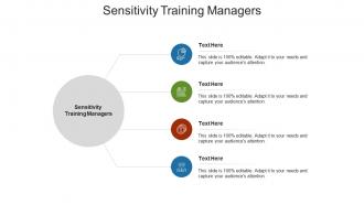 Sensitivity training managers ppt powerpoint presentation gallery inspiration cpb