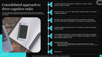 Sensor Networks IT Consolidated Approach To Drive Cognitive Radio