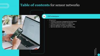 Sensor Networks IT Powerpoint Presentation Slides Content Ready Multipurpose