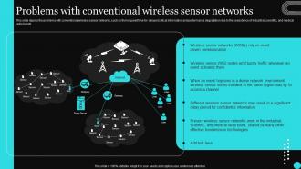 Sensor Networks IT Problems With Conventional Wireless Sensor Networks
