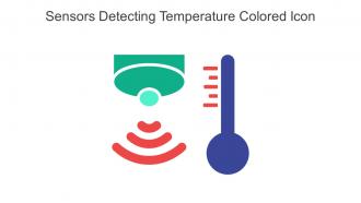 Sensors Detecting Temperature Colored Icon In Powerpoint Pptx Png And Editable Eps Format