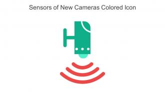 Sensors Of New Cameras Colored Icon In Powerpoint Pptx Png And Editable Eps Format
