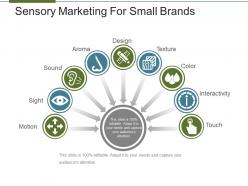 Sensory Marketing For Small Brands Presentation Outline