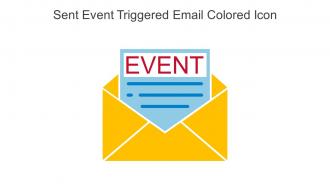 Sent Event Triggered Email Colored Icon In Powerpoint Pptx Png And Editable Eps Format