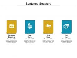 Sentence structure ppt powerpoint presentation professional infographic template cpb