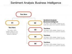Sentiment analysis business intelligence ppt powerpoint presentation outline inspiration cpb