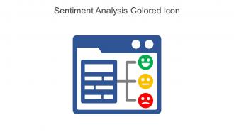 Sentiment Analysis Colored Icon In Powerpoint Pptx Png And Editable Eps Format