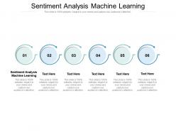 Sentiment analysis machine learning ppt powerpoint designs cpb