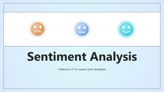 Sentiment Analysis Powerpoint Ppt Template Bundles
