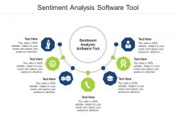 Sentiment analysis software tool ppt powerpoint presentation portfolio background designs cpb