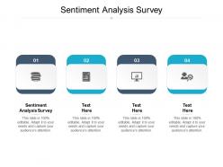 Sentiment analysis survey ppt powerpoint presentation file templates cpb