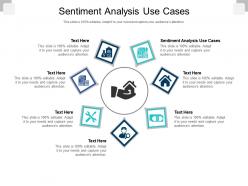 Sentiment analysis use cases ppt powerpoint presentation summary rules cpb