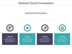 Sentiment social conversations ppt powerpoint presentation tutorials cpb