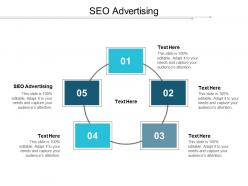 Seo advertising ppt powerpoint presentation gallery shapes cpb
