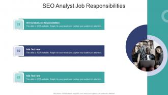 SEO Analyst Job Responsibilities In Powerpoint And Google Slides Cpb