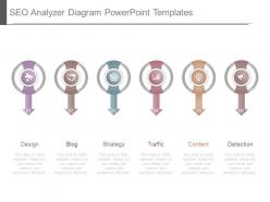 Seo analyzer diagram powerpoint templates