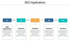 Seo applications ppt powerpoint presentation model cpb