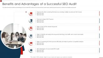 Seo Audit Report To Improve Organic Search Benefits And Advantages Successful Seo Audit