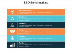 Seo benchmarking ppt powerpoint presentation gallery professional cpb