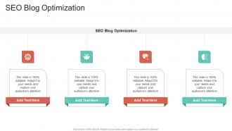 SEO Blog Optimization In Powerpoint And Google Slides Cpb
