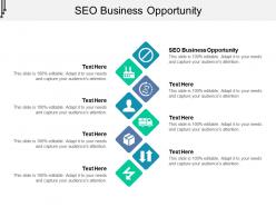 Seo business opportunity ppt powerpoint presentation professional rules cpb