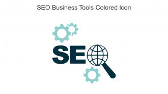 SEO Business Tools Colored Icon In Powerpoint Pptx Png And Editable Eps Format