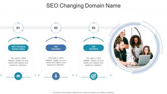 SEO Changing Domain Name In Powerpoint And Google Slides Cpb
