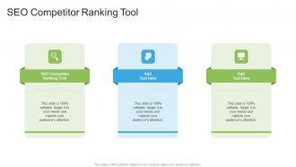 SEO Competitor Ranking Tool In Powerpoint And Google Slides Cpb