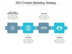 Seo content marketing strategy ppt powerpoint presentation infographic template guide cpb