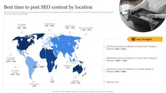 SEO Content Plan To Improve Online Best Time To Post SEO Content By Location Strategy SS