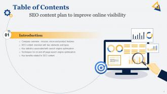 SEO Content Plan To Improve Online Visibility Powerpoint Presentation Slides Strategy CD Designed Template