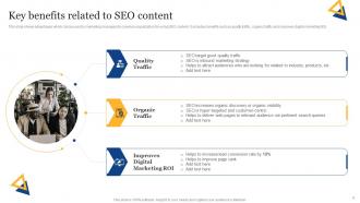SEO Content Plan To Improve Online Visibility Powerpoint Presentation Slides Strategy CD Visual Template