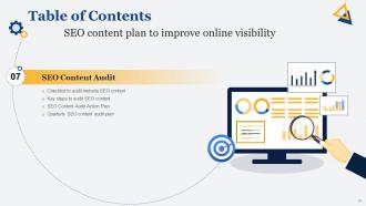SEO Content Plan To Improve Online Visibility Powerpoint Presentation Slides Strategy CD Colorful Slides