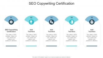 SEO Copywriting Certification In Powerpoint And Google Slides Cpb