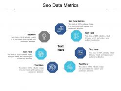 Seo data metrics ppt powerpoint presentation styles graphics cpb