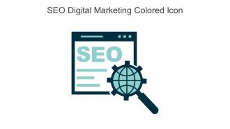 SEO Digital Marketing Colored Icon In Powerpoint Pptx Png And Editable Eps Format