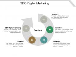 Seo digital marketing ppt powerpoint presentation professional templates cpb