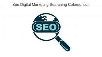 Seo Digital Marketing Searching Colored Icon In Powerpoint Pptx Png And Editable Eps Format
