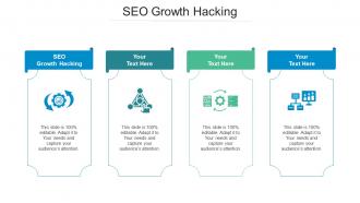 Seo growth hacking ppt powerpoint presentation slides good cpb
