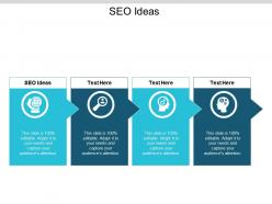 Seo ideas ppt powerpoint presentation pictures graphics example cpb