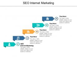 Seo internet marketing ppt powerpoint presentation model outline cpb