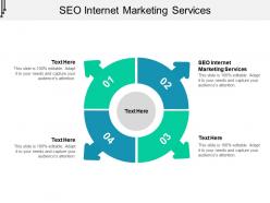Seo internet marketing services ppt powerpoint presentation ideas cpb