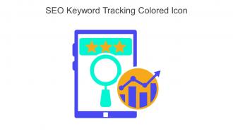 SEO Keyword Tracking Colored Icon In Powerpoint Pptx Png And Editable Eps Format