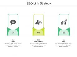 Seo link strategy ppt powerpoint presentation styles rules cpb