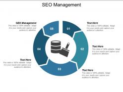Seo management ppt powerpoint presentation professional objects cpb