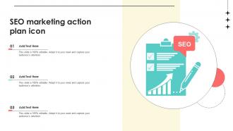 SEO Marketing Action Plan Icon