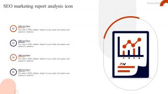 Seo Marketing Report Analysis Icon